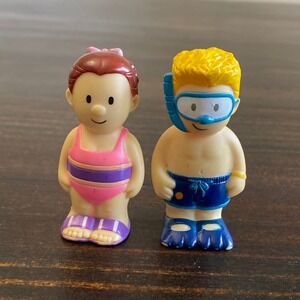 Step 2 Water Activity Table Figures Boy and Girl Swimming Swim Replacement Parts